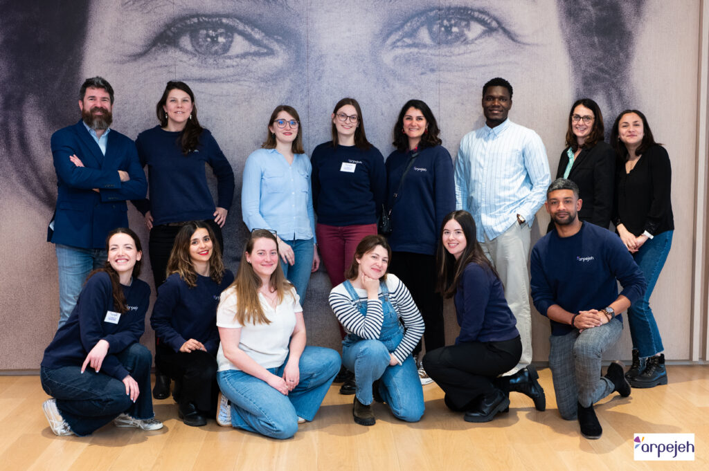 Toute l'équipe arpejeh à la fin du Forum Découverte des métiers.