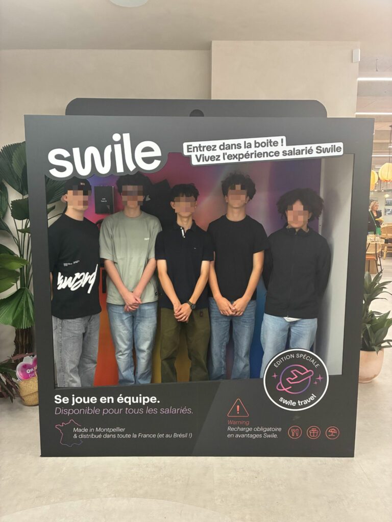 Stage de seconde chez SWILE.