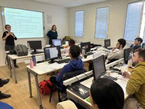 Visite d'Arpejeh à l'Ecole Signes et formation