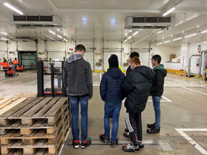 Visite de l'entreprise STEF à Quimper