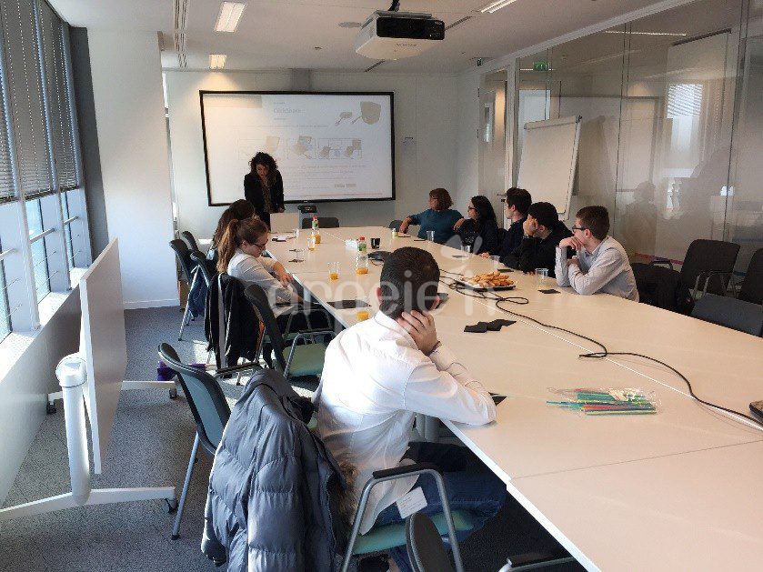 Atelier de préparation professionnelle chez Engie INEO