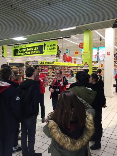 Exploration des métiers au Auchan de Sin-le-Noble