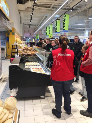 Exploration des métiers au Auchan de Sin-le-Noble