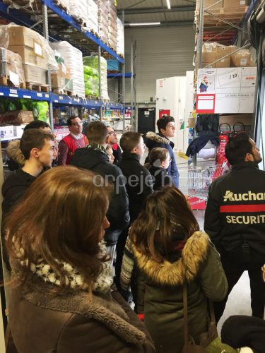 Exploration des métiers au Auchan de Sin-le-Noble