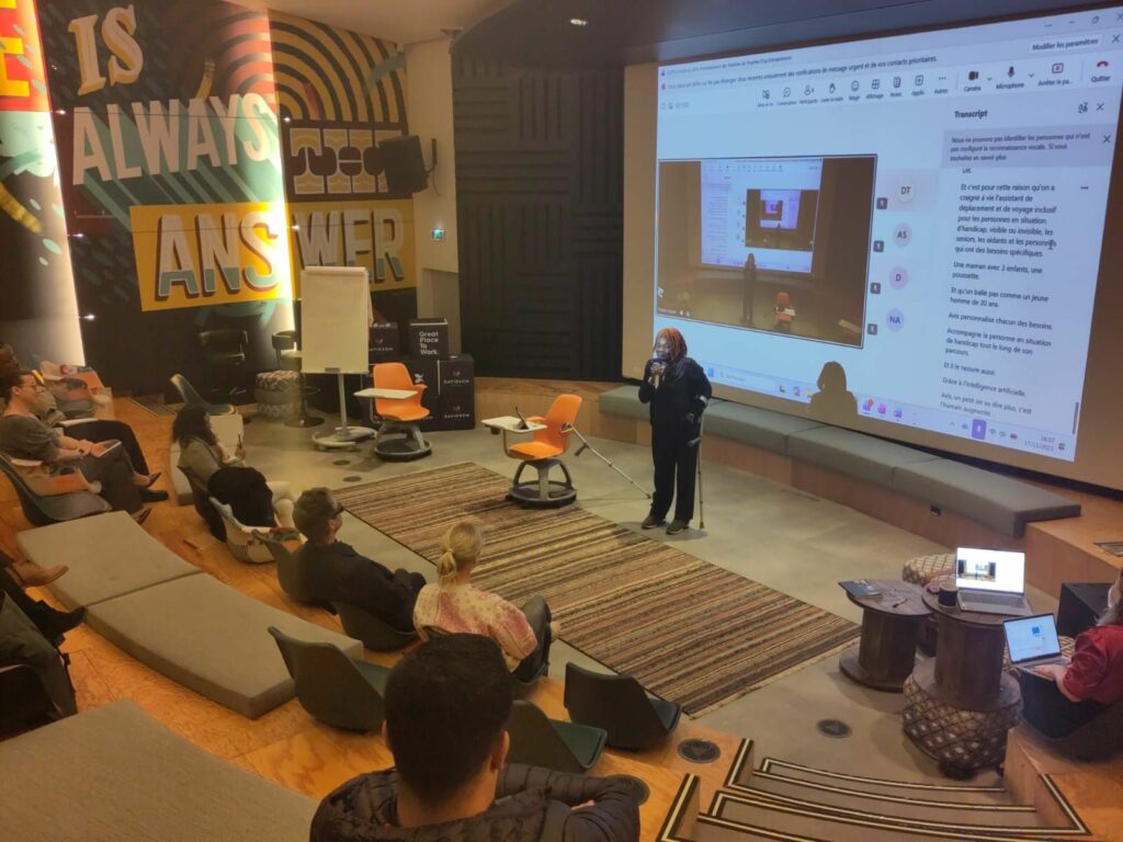 session de pitch des nominés de la h'up académie chez davidson consulting.