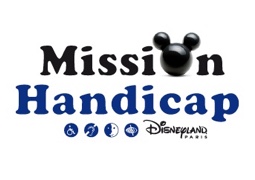 Arpejeh logo mission handicap Disneyland Paris