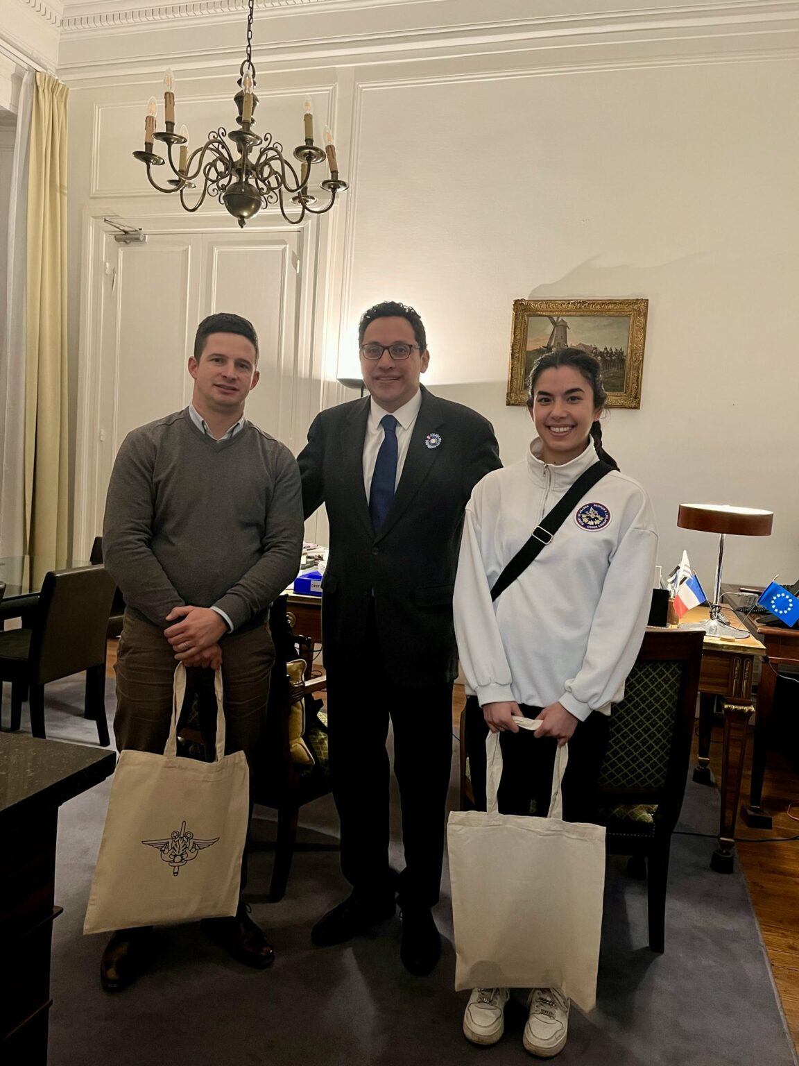 Photo du duoday de Loulou.